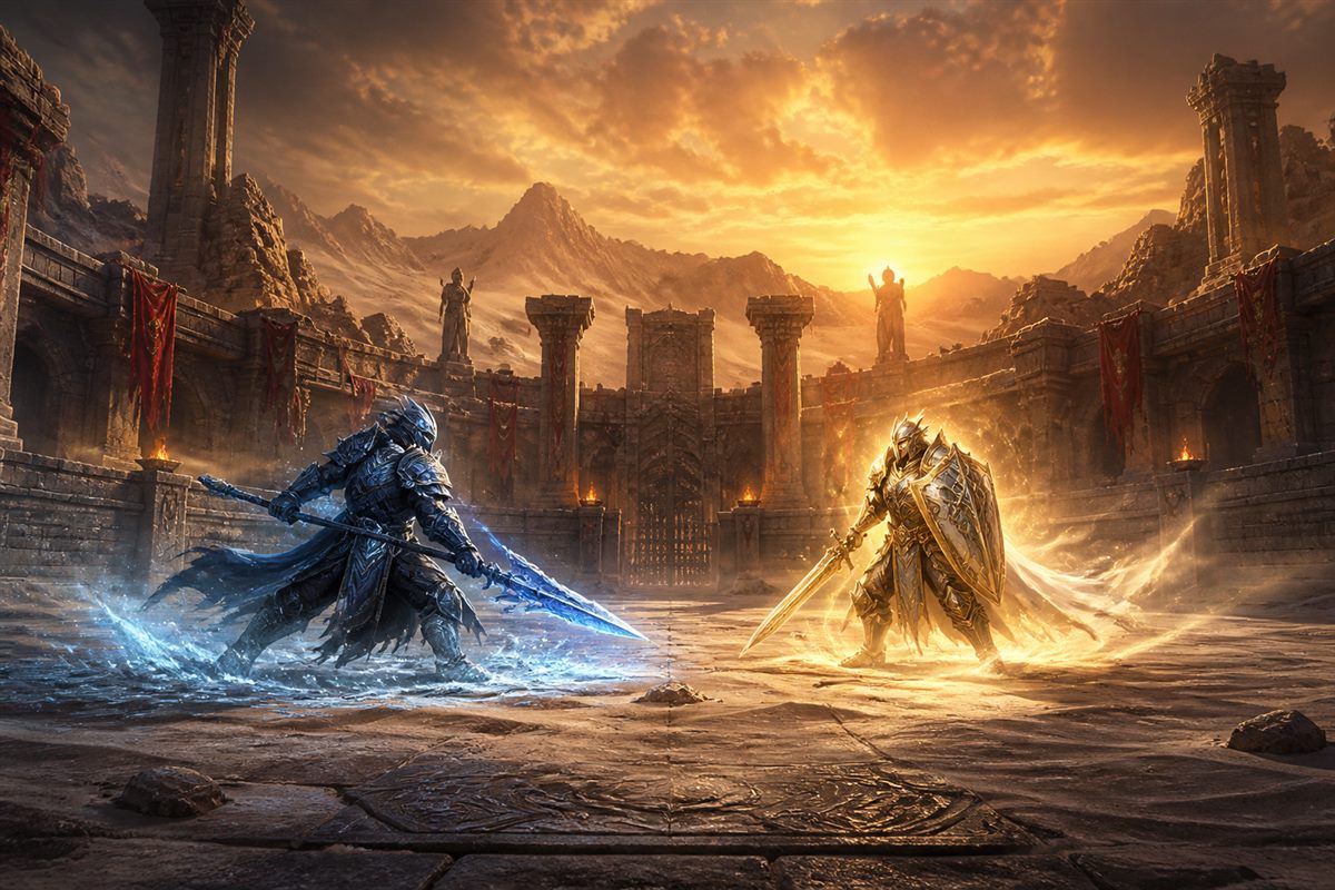 Arena Prototype — multiplayer arena met hub-wereld